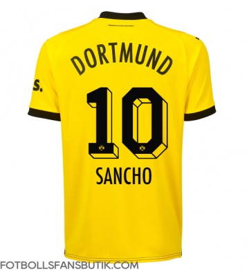 Borussia Dortmund Jadon Sancho #10 Replika Hemmatröja 2023-24 Kortärmad